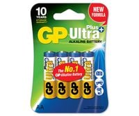 bateria ultra+ alkaline aa lr6 1.5v 4 sztuki - gp15aup-u4