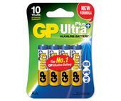 bateria ultra+ alkaline aa lr6 1.5v 4 sztuki - gp15aup-u4