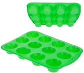 FORMA muffinek SILIKONOWA BLACHA pieczenia 12szt