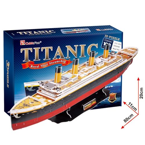 PUZZLE 3D TITANIC 113el CUBICFUN na Arena.pl
