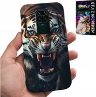 ETUI DO XIAOMI NOTE 9 - TYGRYS LEW SAFARI ZWIERZĘCE WZORY PLECKI