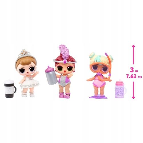 LOL SURPRISE BUBBLE Suprise Lalka 7,6cm Kula Niespodzianka RÓŻOWA MUSUJĄCA na Arena.pl