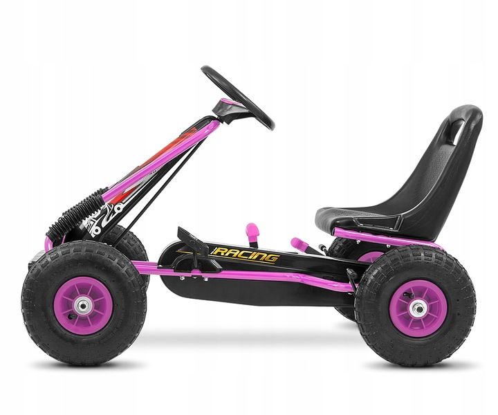 Gokart na pedały Milly Mally Thor Pink zdjęcie 5
