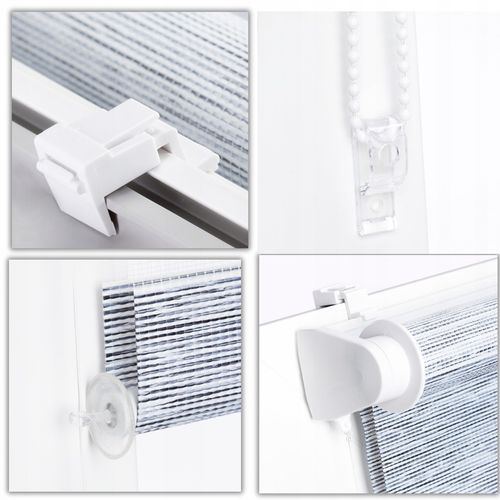 ROLETA DZIEŃ NOC 68x150 CM NAPINACZ RÓŻNE KOLORY na Arena.pl