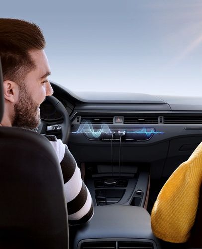 BEZPRZEWODOWY ODBIORNIK TRANSMITER BLUETOOTH DO AUTA USB AUX - JOYROOM na Arena.pl