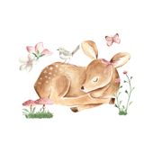 Naklejka Jelonek DK326 różowy