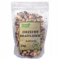 ORZECHY BRAZYLIJSKIE kawałki połówki 1kg naturalne selen