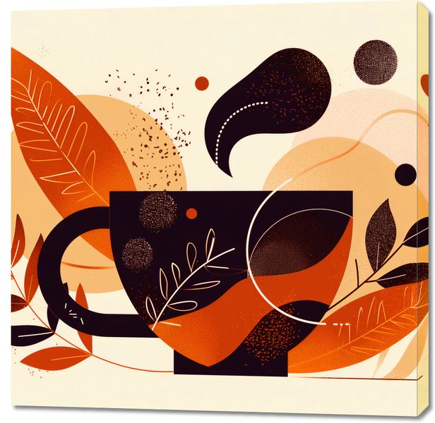 Obraz 100x100cm Wachlarz Ciepła zdjęcie 1