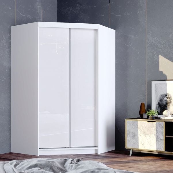 Garderoba Szafa Narożna PARIS drzwi przesuwne zdjęcie 10