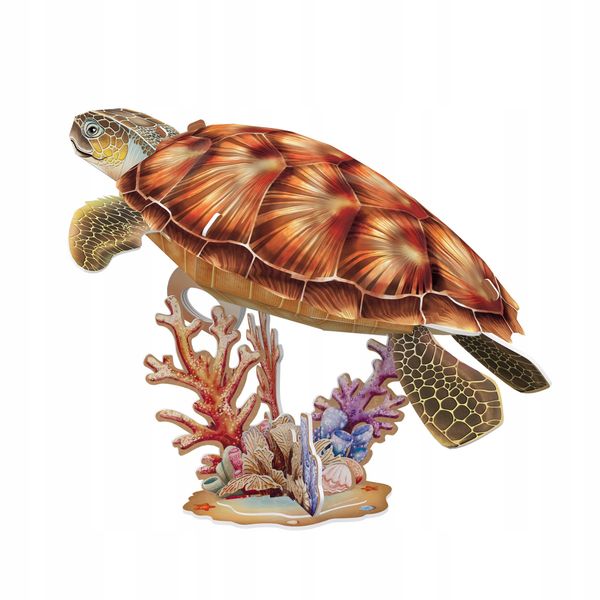 cubic fun puzzle 3d żółw morski 0809 zdjęcie 8