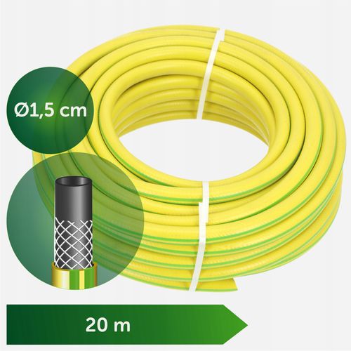 WĄŻ OGRODOWY 20 M 1/2 3-WARSTWOWY PCV na Arena.pl