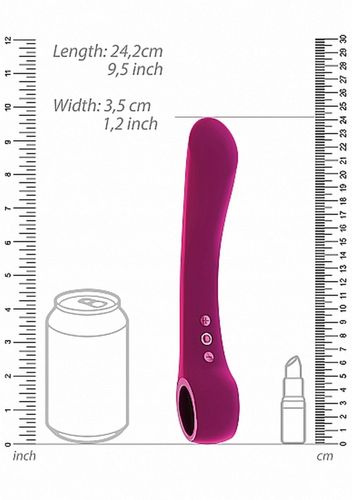 ombra - bendable vibrator punkt g - pink na Arena.pl
