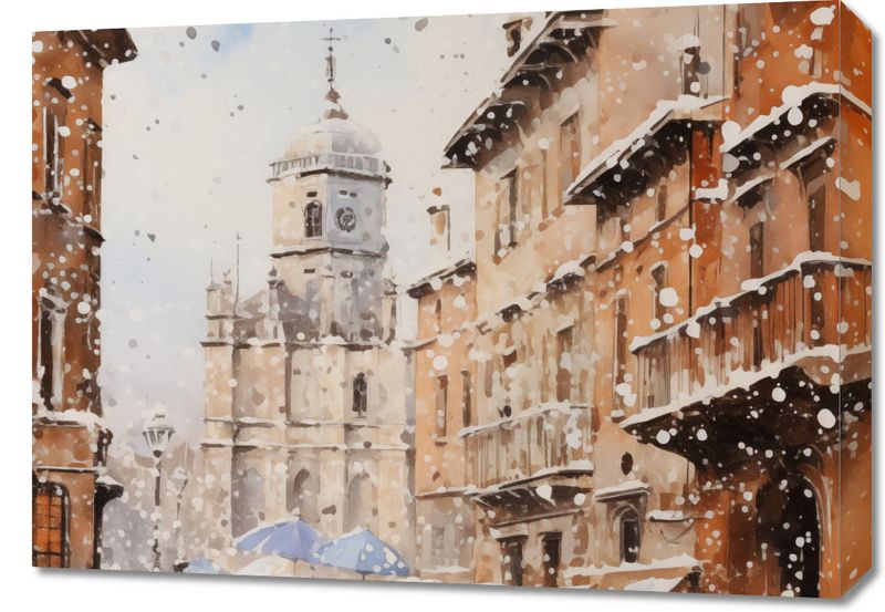 Obraz 70x50cm Urok Starych Miast zdjęcie 1