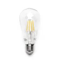 Żarówka LED 20W E27 ST64 filament biała ciepła 2200lm energooszczędna do salonu