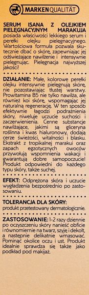 ISANA SERUM DO TWARZY MARAKUJA 30 ML zdjęcie 4