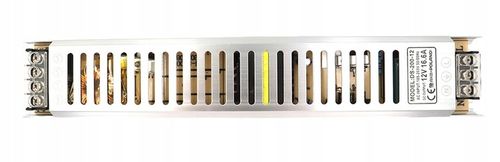 ZASILACZ 12V LED 200W Slim Montażowy Modułowy Do Taśmy MONO RGB na Arena.pl