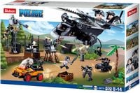 KLOCKI SLUBAN POLICJA Bitwa na wyspie 830 el. kompatybilne z LEG COB