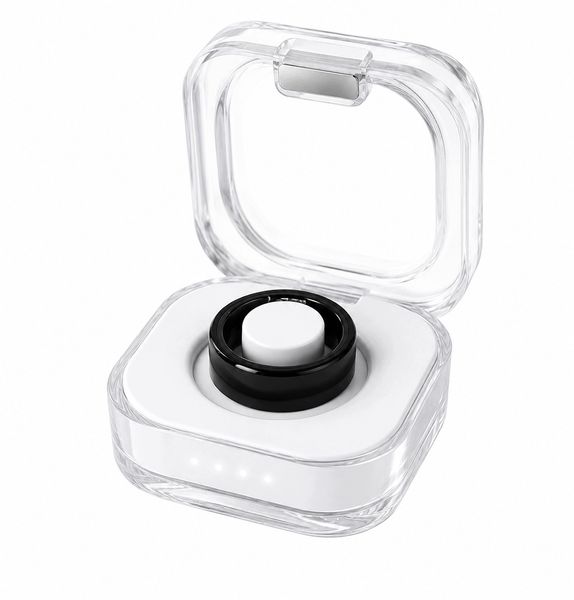 Smart Ring inteligentny pierścień czarny rozmiar 12 zdjęcie 1