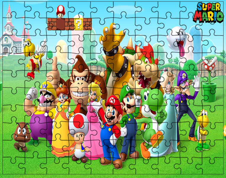 Puzzle Super Mario Bros zdjęcie 1