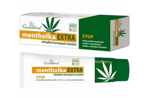 Żel Mentholka Extra 150ml na Bóle Mięśniowo-Stawowe Chłodzący 14% Cannaderm na Arena.pl
