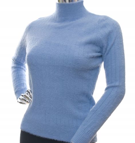 Damski sweter z półgolfem półgolf typu alpaka UNI na Arena.pl