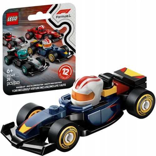 71049 - lego minifigures - bolid formuła f1 red bull racing rb20 na Arena.pl