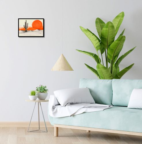 Plakat 35x25cm Kaktus Saguaro na Arena.pl