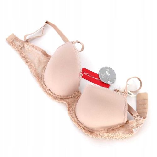 Henderson Biustonosz push up stanik wygodny Julietta 23444 beż 70F na Arena.pl