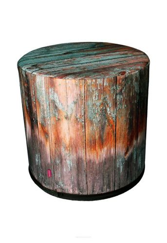 Pufa dekoracyjna Old wood na Arena.pl