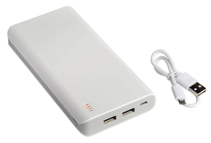 Powerbank STORAGE, biały zdjęcie 1