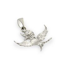 SREBRNY WISIOREK PTASZEK PTAK PRÓBA SREBRA 925
