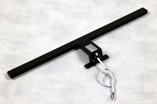 KINKIET LED LAMPA LED NA SZAFKĘ LUSTRO ŁAZIENKA 10W 50cm CZARNA na Arena.pl