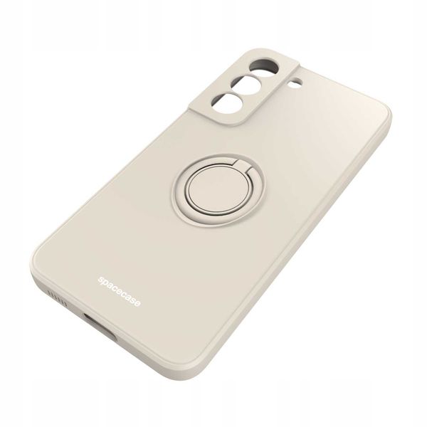 Spacecase Silicone Ring Galaxy S22 Bone zdjęcie 4