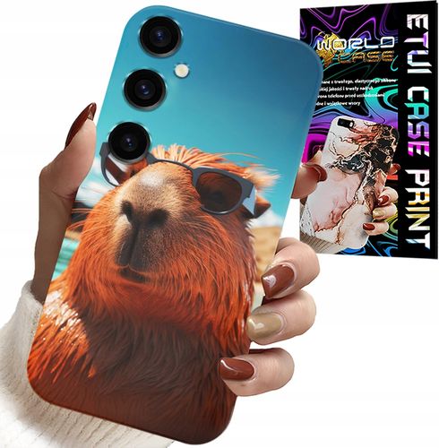 ETUI DO SAMSUNG GALAXY A24 4G - SŁODKA KAPIBARA, CAPIBARA CASE + SZKŁO na Arena.pl