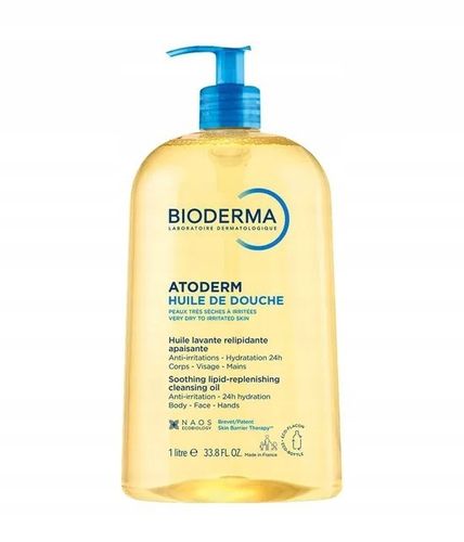 Bioderma Atoderm Huile Olejek nawilżający do kąpieli i pod prysznic 1000 ml na Arena.pl