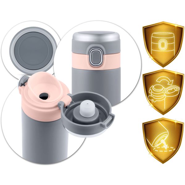 Termos próżniowy 450 ml BD-786 szary zdjęcie 5