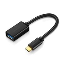 adapter przejściówka kabel otg z usb 3.0 na usb-c - czarny