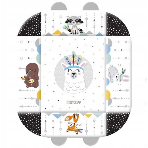 DUŻA MATA EDUKACYJNA INTERAKTYWNA 3w1 MIĘKKA XXL IDEALNA JAKO PREZENT na Arena.pl