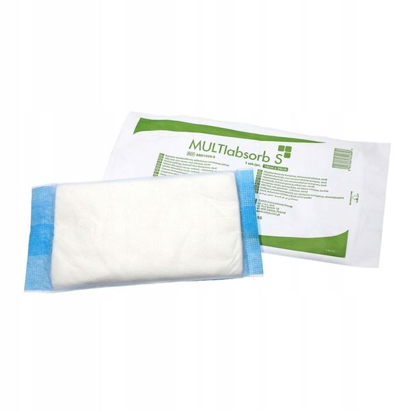 Kompresy wysokochłonne JAŁOWE multiABSORB ZARYS 10x20cm a'25 zdjęcie 3