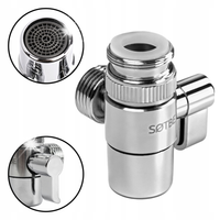 Aerator z przełącznikiem G1/2 adapter do kranu bidetty słuchawki wody