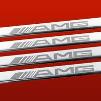 Listwa progowa MERCEDES C W201 190E AMG Stal nierdzewna 304 połysk 4szt