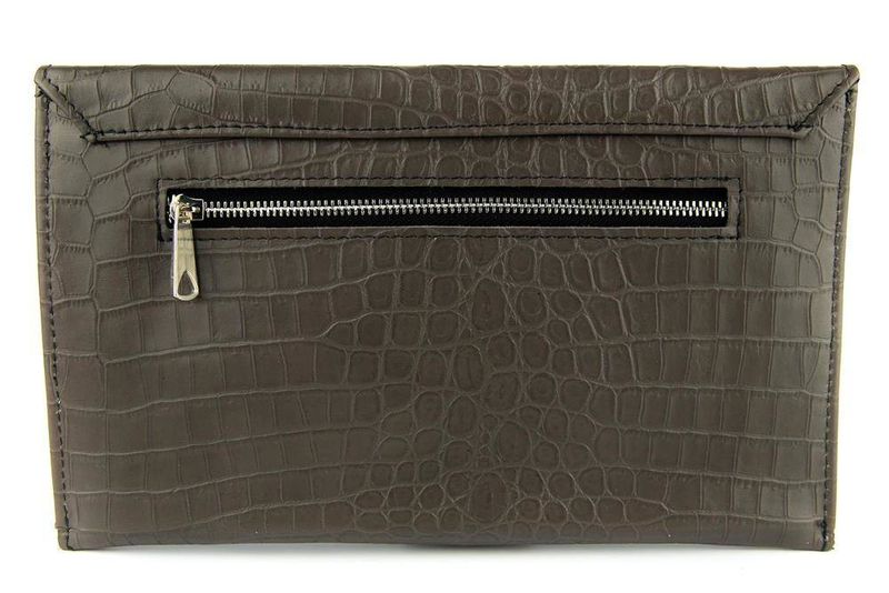 K-01-Kopertówka szary krokodyl KEMER zdjęcie 2