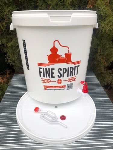 Wiadro pojemnik fermentacyjny Fine Spirit 33L + ZESTAW do fermentacji na Arena.pl