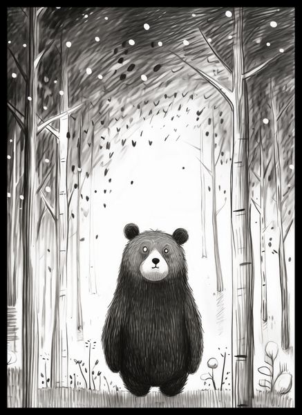 Plakat 39,5x55cm Ciekawski Miś zdjęcie 2