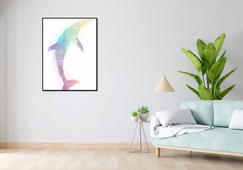 Plakat 75x100cm Spektrum Oceanu na Arena.pl
