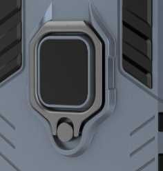Spacecase X-Ring Vivo Y11S/Y20S Niebieski zdjęcie 6