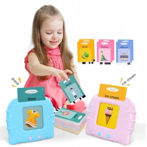 ZABAWKA DO WCZESNEJ NAUKI ANGIELSKIEGO PREZENT DLA 3 4 5 LATKA 510 KART XXL na Arena.pl