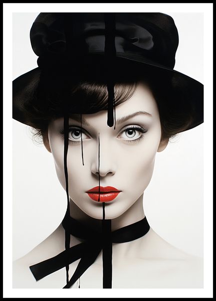 Plakat 68x98cm Atramentowa Aura zdjęcie 3