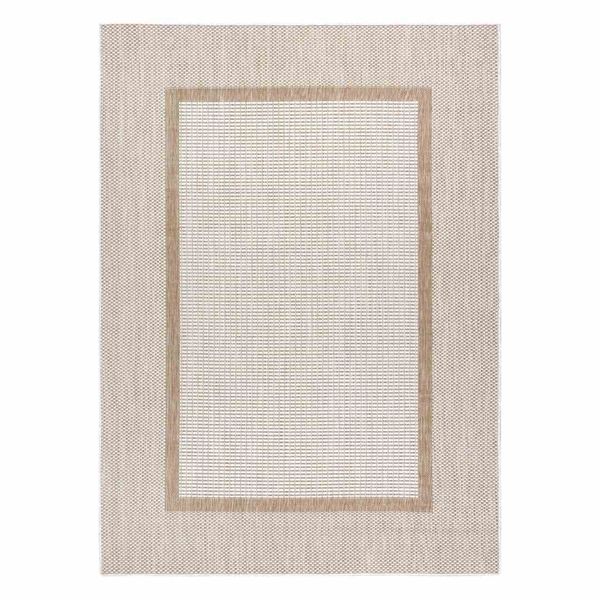 RUG/LU/VINEA/FRAME/CREAM+BEIGE/120x170 zdjęcie 1