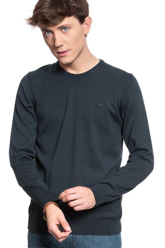 MUSTANG Basic C-Neck Jumper DARK SAPPHIRE 1006812 4136 M na Arena.pl